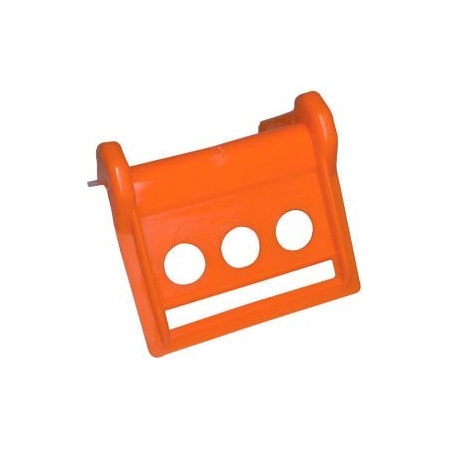Kinedyne Kinedyne Plastic Corner Protector, 4"L x 4"W x 4"H, Orange 37025